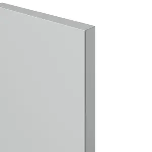 GoodHome Ashmead Matt dove grey Shaker Highline Cabinet door (W)150mm (H)715mm (T)16mm