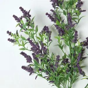 Homescapes Purple Lavender Spray Single Stem 69 cm