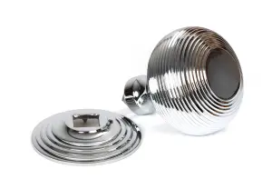 From The Anvil Polished Chrome Beehive Centre Door Knob