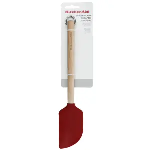 KitchenAid Birchwood Scraper Spatula Empire Red