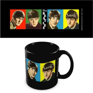 The Beatles Fab Four Mug Black/Multicoloured (One Size)