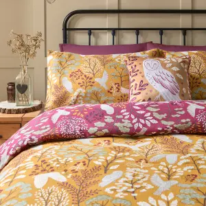 Enchanted 100% Brushed Cotton Duvet Cover Set