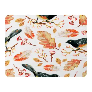 Birds & Leaves in Autumn (Blanket) / Default Title