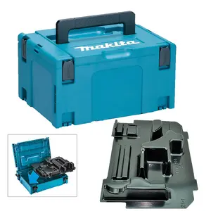 Makita 18v 2kg SDS Hammer Drill Makpac Tool Case and Inlay for BHR202Z DHR202Z