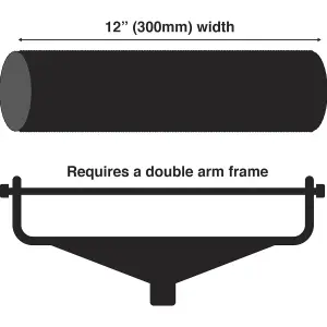 ProDec Advance 12" x 1.75" Medium Pile Microfibre Paint Roller Sleeve