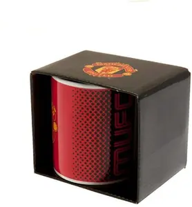 Manchester United FC Football Team 11Oz Fade Ceramic Mug In Presentation Box - 2016/17 Edition