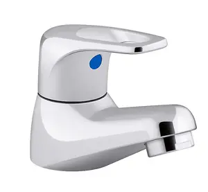 Mira Assist Lever Basin Pillar Taps Chrome Commercial Utility Taps - 1 Pair WRAS