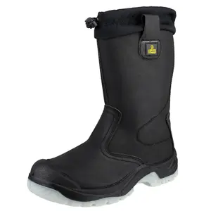 Amblers FS209 Safety Rigger Work Boots Black (Sizes 4-14)