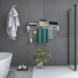 Stainless Steel Foldable Wall-Mounted Drying Rack