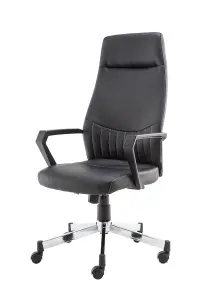 Brooklyn Office chair with high back in black