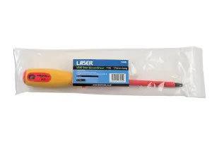 Laser Tools 7455 VDE 1000V Insulated Star/Torx Screwdriver T40 x 175mm