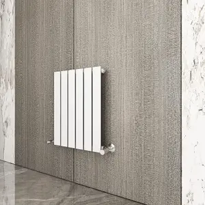 Designer Flat Panel Single Radiator 600x408 White by MCC