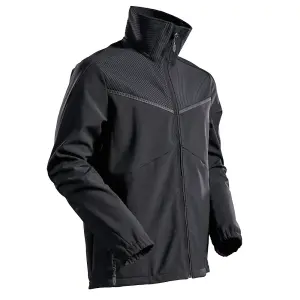 Mascot Customized Softshell Jacket (Black)  (Medium)