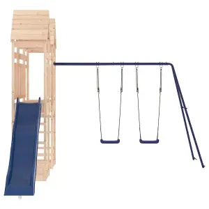 Berkfield Outdoor Playset Solid Wood Pine