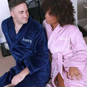 Personalised Fleece Dressing Gown