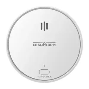 WisuAlarm HY-SA30A-R8 Wireless Interconnected Battery Powered Smoke Alarm