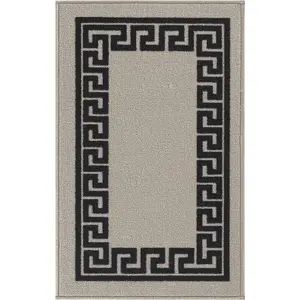 Rampzipoor Doormat Grey / Rectangle 50 x 80cm