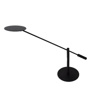 Lucide Anselmo Modern Desk Lamp - LED Dim. - 1x9W 3000K - Black