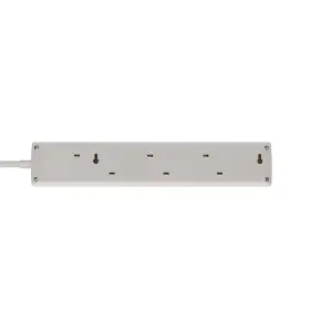 Brennenstuhl 4 Way Extension Lead Individually Switched - 2 Metre Cable