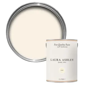 Laura Ashley Ivory Matt Emulsion paint, 5L