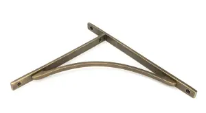 From The Anvil Burnished Brass Apperley Shelf Bracket (314mm x 250mm)