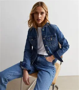 New Look Women's Blue Denim Jacket - UK 12