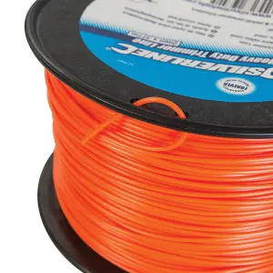 Silverline - Heavy Duty Trimmer Line - 2mm x 377m