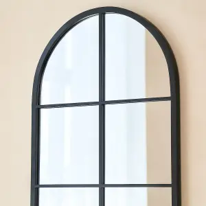 Bern Arch Mirror in Black Weather Resistant