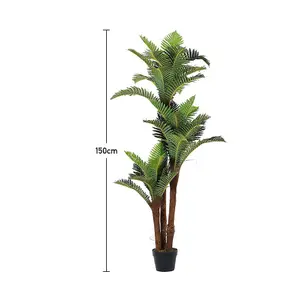 Artificial Plant Fake Fern Tree Fake Indoor Plant with Pot 150 cm