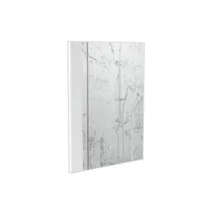 Sensio Silver effect Rectangular Wall-mounted Bathroom Illuminated mirror (H)70cm (W)50cm