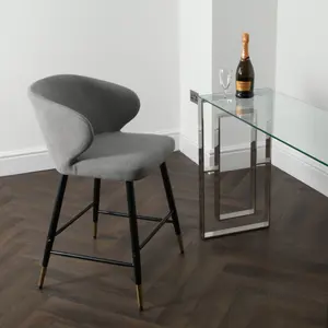 Manhattan Grey Kitchen Bar Stool (set of 2)