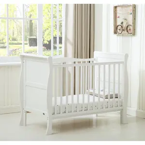 Bernhardt Cot Bed with Mattress White