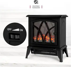 NETTA Electric Fireplace Stove Heater - 2000W NETTA