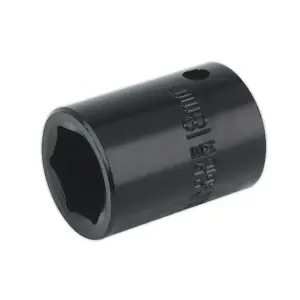 Sealey Impact Socket 18mm 1/2"Sq Drive