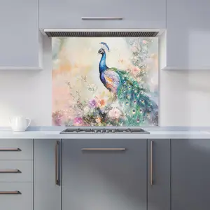 Ava Sterling: 00026 Premium Glass Kitchen Splashback W900mm x H750mm