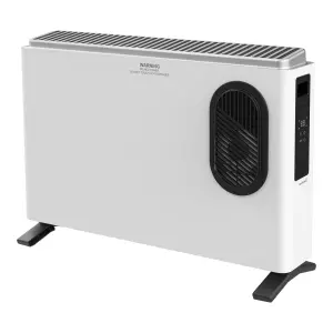 GoodHome 2000W White Convector heater With timer function