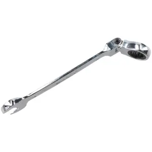 14mm Metric Flexible Flexi Head Ratchet Combination Spanner Wrench 72 Teeth