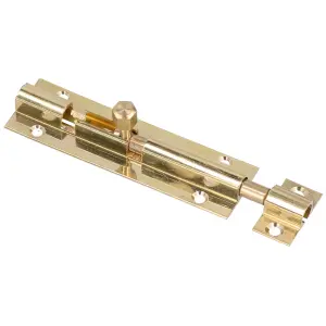 3" Brass Door Bolt Security Shed Bathroom Door Slide Dead Lock Catch Latch