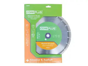 CorePlus AB300 Abrasive & Asphalt Diamond Blade 300mm