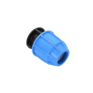 FloPlast Supreme Round End cap (Dia)46.3mm