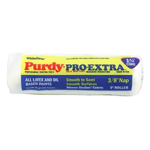 Purdy White dove Short Pile Woven nylon Roller sleeve, (L)228.6mm