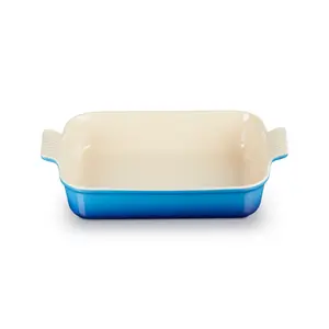 Le Creuset Stoneware Heritage Rectangular Dish Azure / 26cm