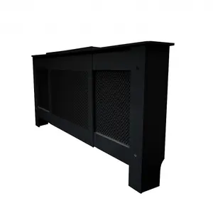 Black Diamond MDF Radiator Cover - Adjustable