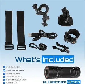 Dashcam Action (For Cyclists & Motorbikes) | All Weather Camera Built For Cyclists & Motorbike Riders, Free UK Delivery - DP4