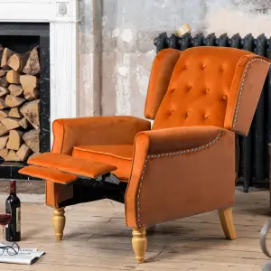 Annapoli Recliner Armchair - Orange