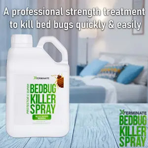 Xterminate Bed Bug Killer Repellent Spray Treatment 5L for Beds Frames Mattresses Carpets & More