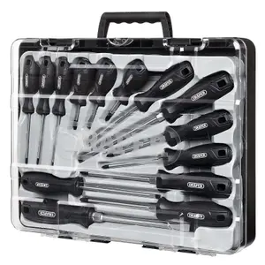 Draper Hard Grip Screwdriver Set (14 Piece) 13587