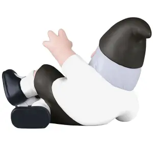 Fulham FC Sliding Tackle Garden Gnome Black/White (One Size)