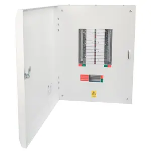 Lewden E-TPN08LW 8 Way 125A TP+N Three Phase Distribution Board without Incomer