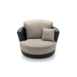 Dylan Collection Swivel Chair in Sand